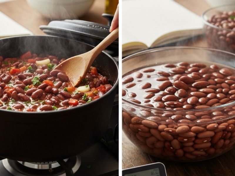 Islatmanın rolü ve haşlamadan pişirmeye etkisi