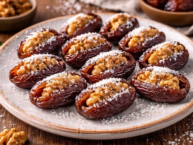 Hurmalı Cevizli Lokmalar