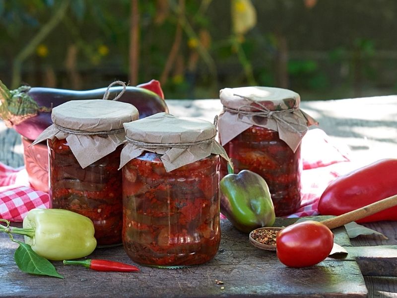 patlıcan konservesi