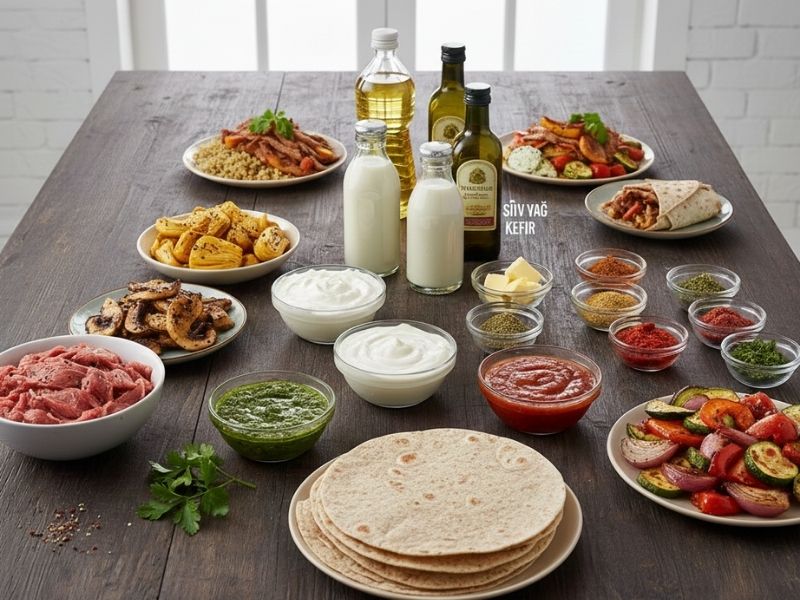 Evde Fırında Döner Tarifi İçin Alternatif Öneriler: