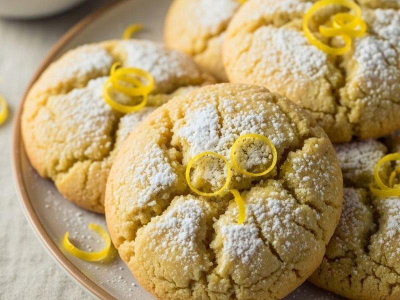 Şubat - Limonlu Kurabiye