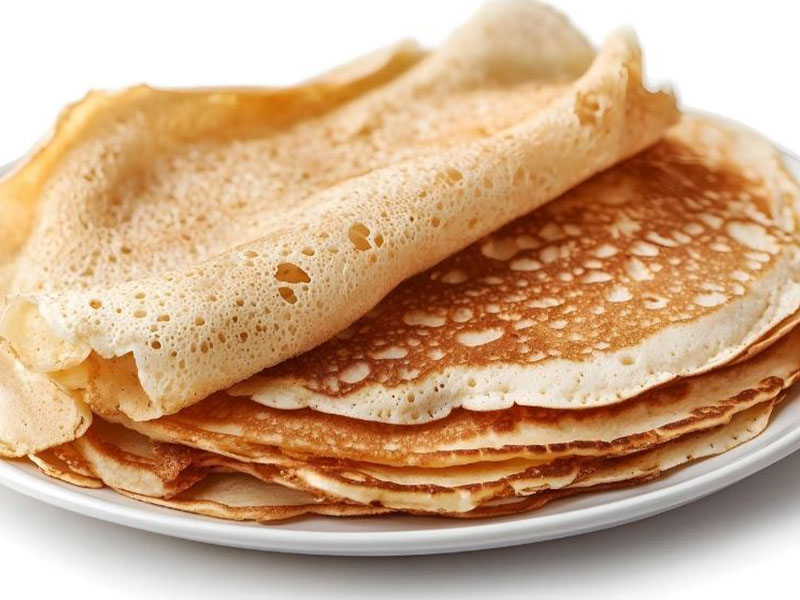 Hamuru tavaya dökerken tek hareketle yaydırın