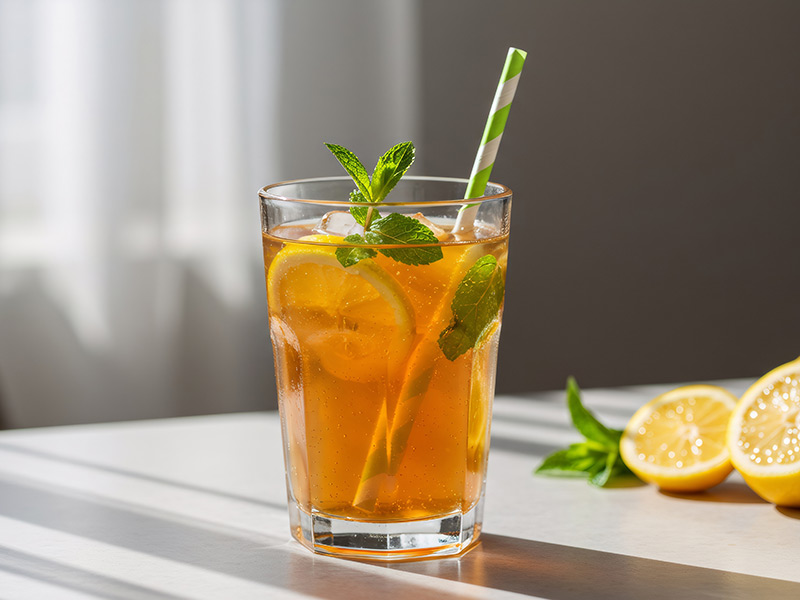 Limonlu Nane Soğuk Çay