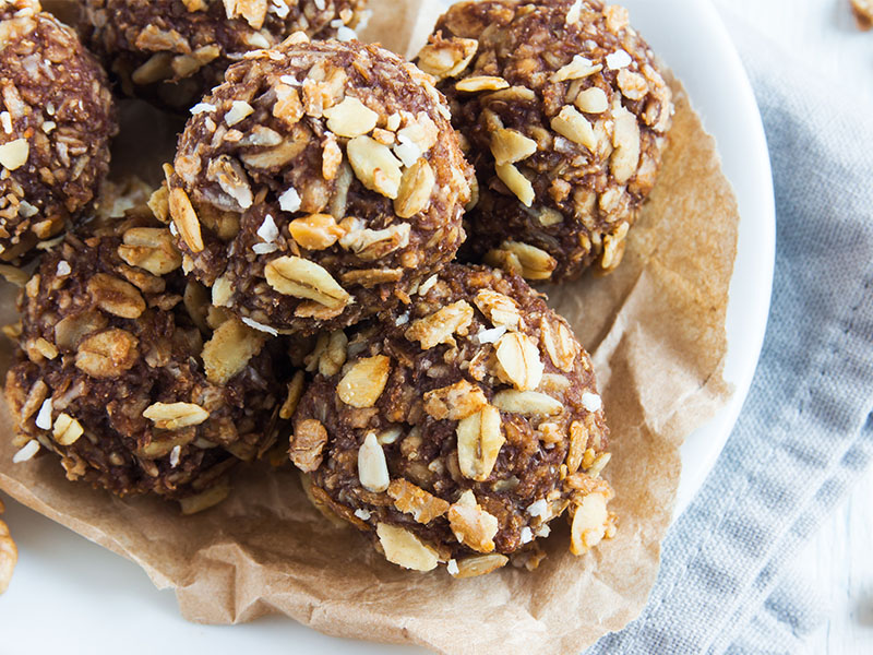 Muzlu Yulaf Topları