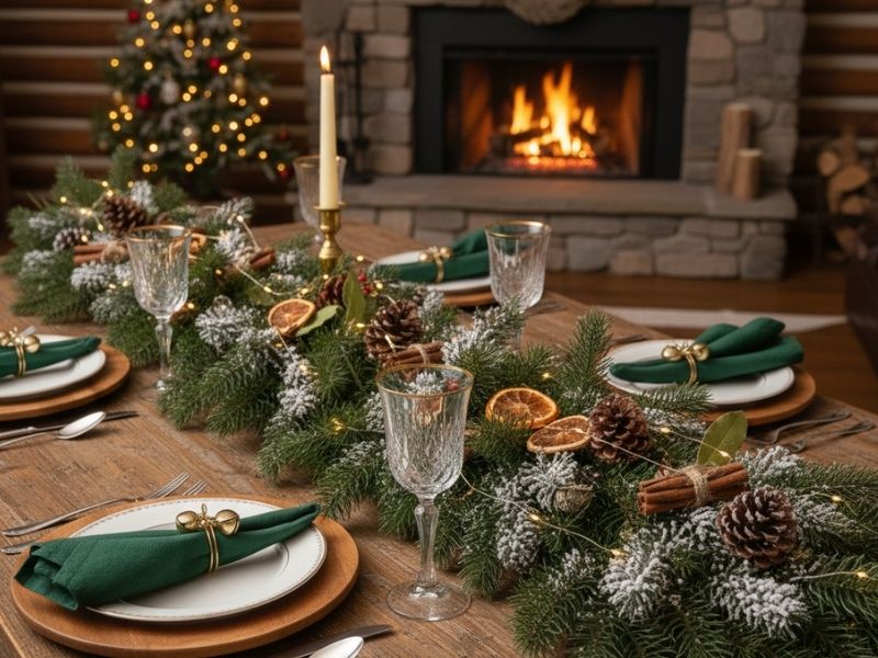 Doğal Malzemelerle Sıcak Bir Atmosfer