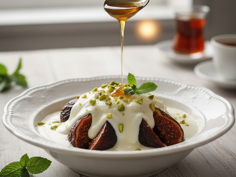 Muhallebili İncir Tatlısı