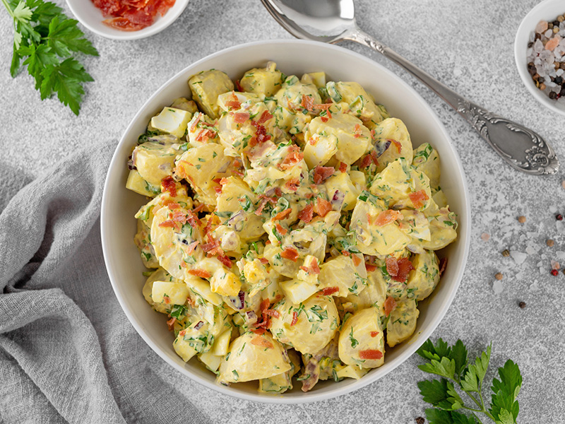 Hardallı Patates Salatası 