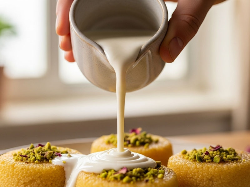 Süt ürünleriyle yumuşatın