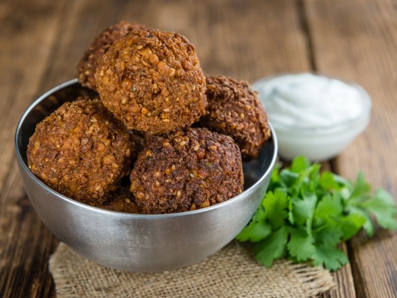 falafel ısıtılır mı