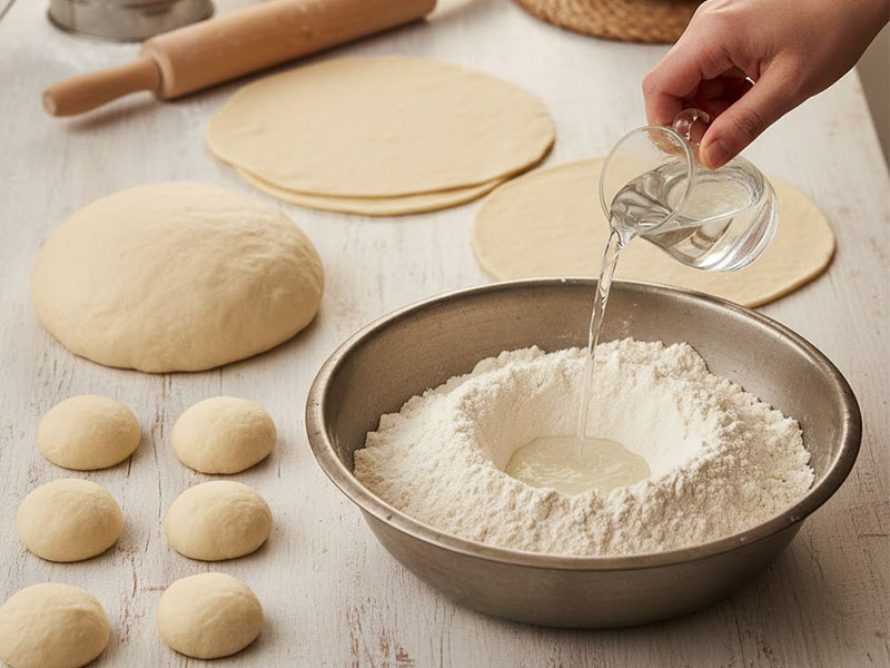 Hamurun Hazırlanışı