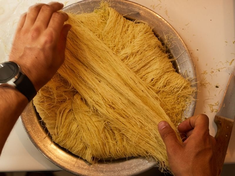 Kadayıfın Yapısı ve Dokusu