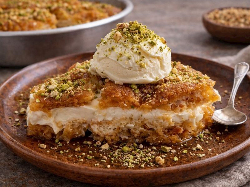 Ramazan Pidesinden Ekmek Kadayıfı Tarifi