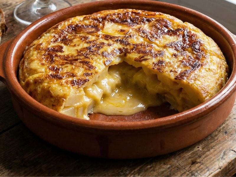 Tortilla de Betanzos - İspanya