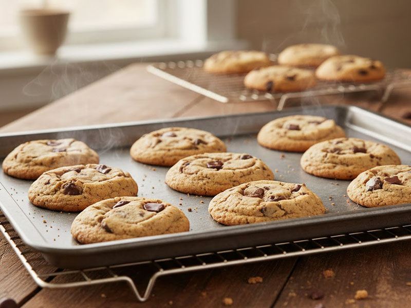 Kurabiyeleri Kısa Süre Bekletin