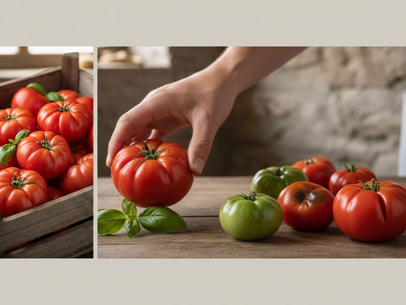 Kaliteli ve Olgun Domates Seçimi