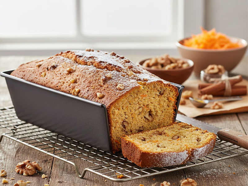 Börek Tadında Kek / Baton Kek (Havuçlu, Cevizli vb.)