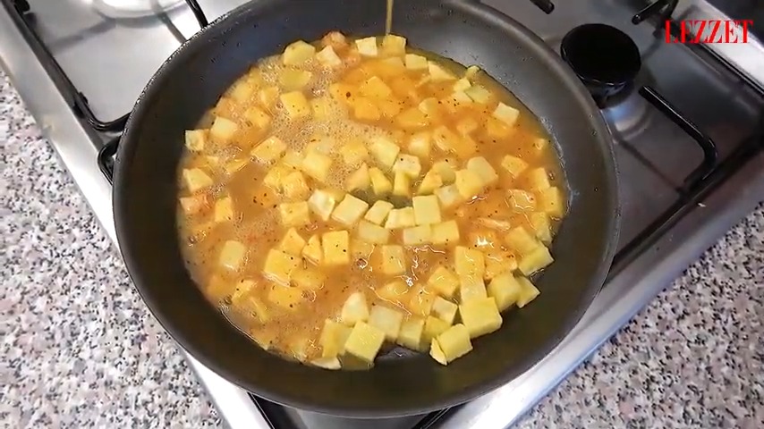 patatese eklenen yumurta