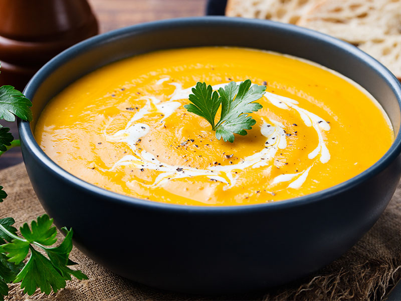 balkabağı çorbası