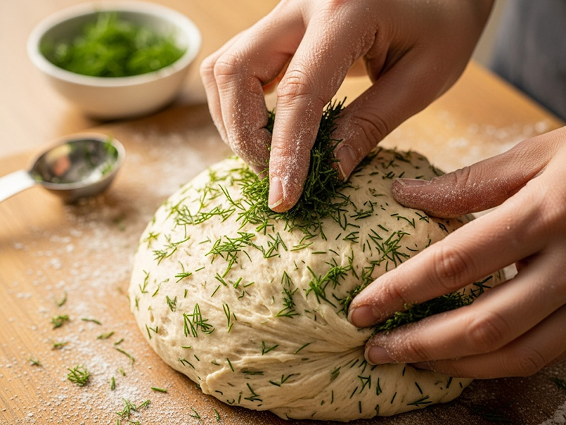 Dereotunu Son Anda Ekleyin