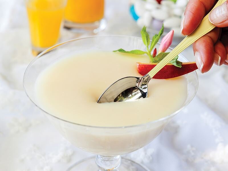 İçine az miktarda tereyağı veya kaymak eklemek fark yaratır