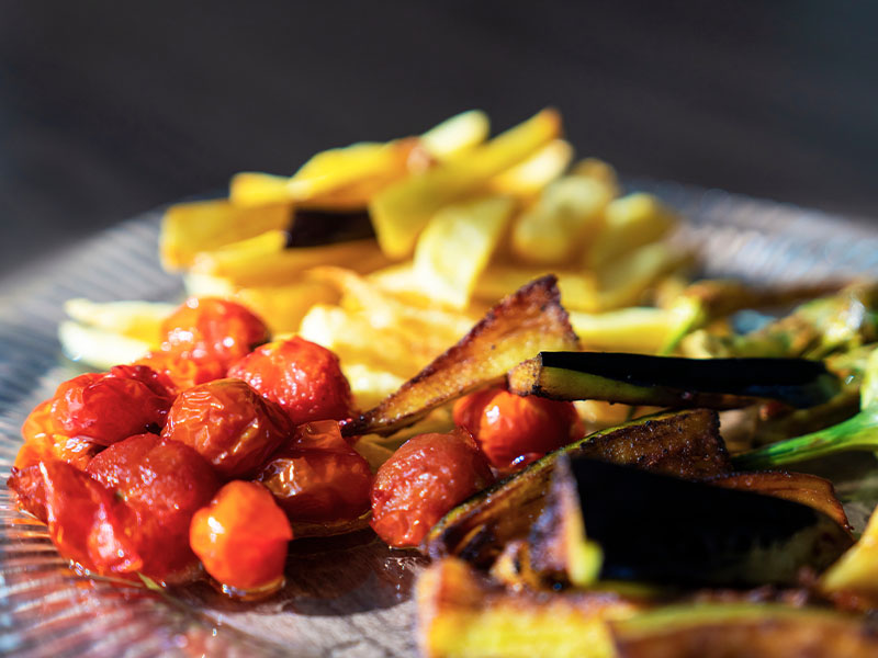 Kızarttıktan sonra kağıt havlu