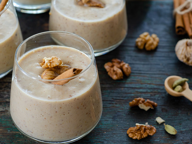 İncirli Sütlü Muhallebi