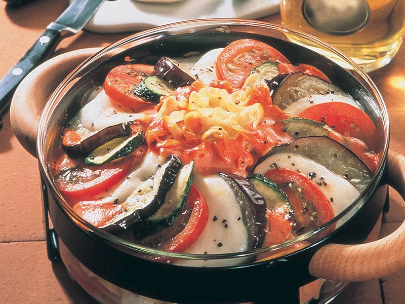 Fırınlanmış Sebze Graten