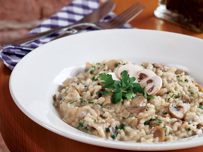 Mantarlı Risotto