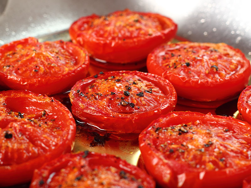 Domatesli Yumurta ile Karışık Kızartma