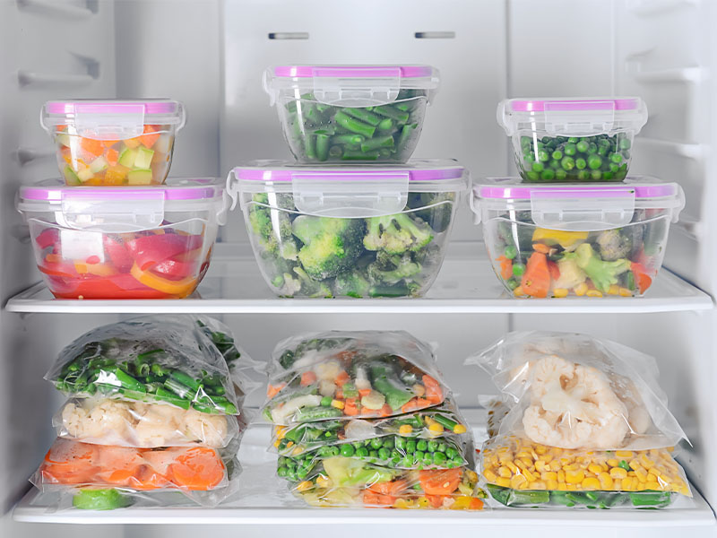 Meyve ve sebzeleri ayrı saklayın