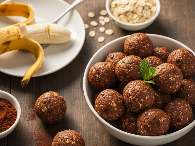 Muzlu Yulaf Topları (Enerji Deposu)