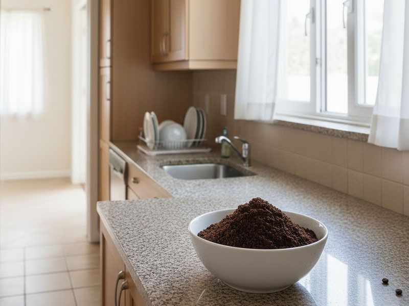 Kahve Telvesiyle Hava Tazeleme