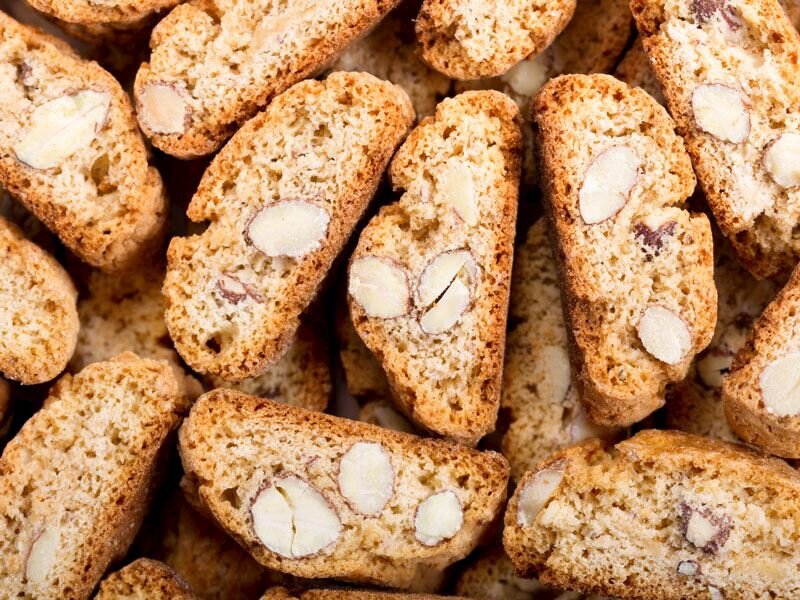 kaju ve üzümlü biscotti