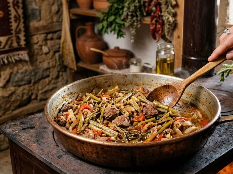 En Sevilen Klasik: Yumurtalı Kenger Kavurması