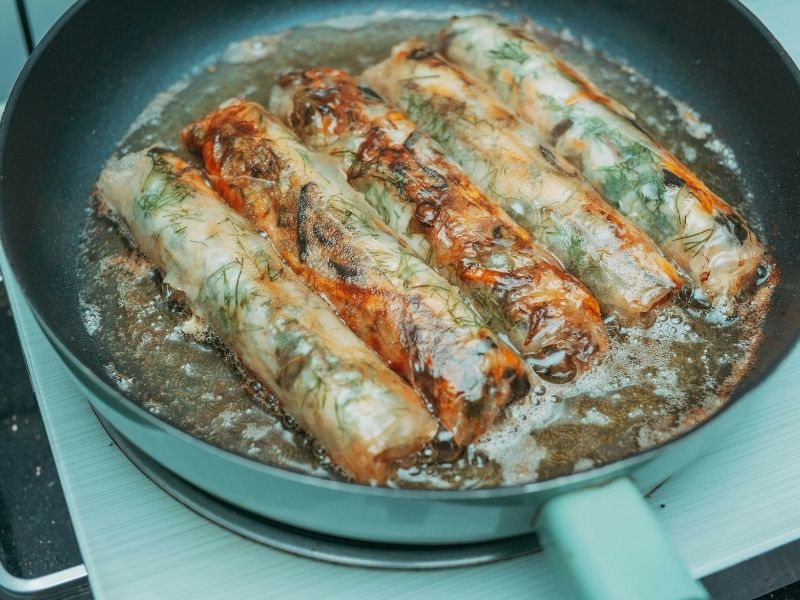 Kızartma Aşaması: Kabarcıklı Ve Çıtır Bitiş