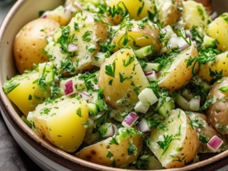 Patateslerin Haşlanması Ve Doğranması