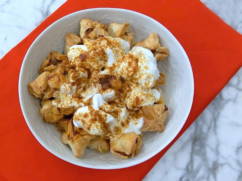 Kıymalı Milföy Mantı