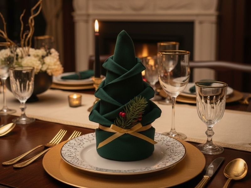 Peçete Katlama ve Peçete Halkaları