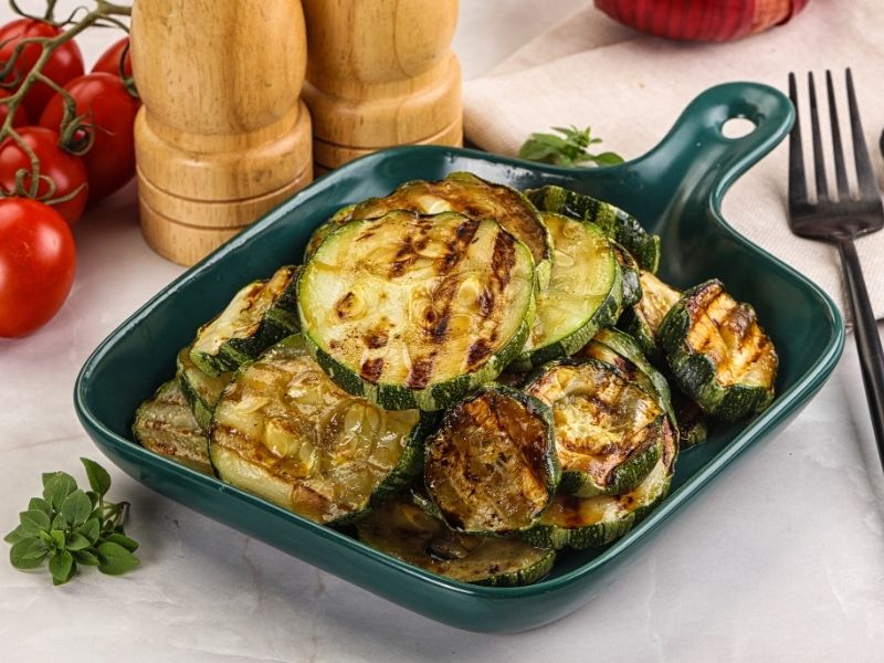 Kızarmış Kabak Dilimleri