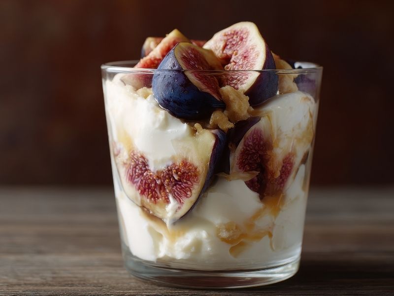 İncirli Yoğurtlu Parfe