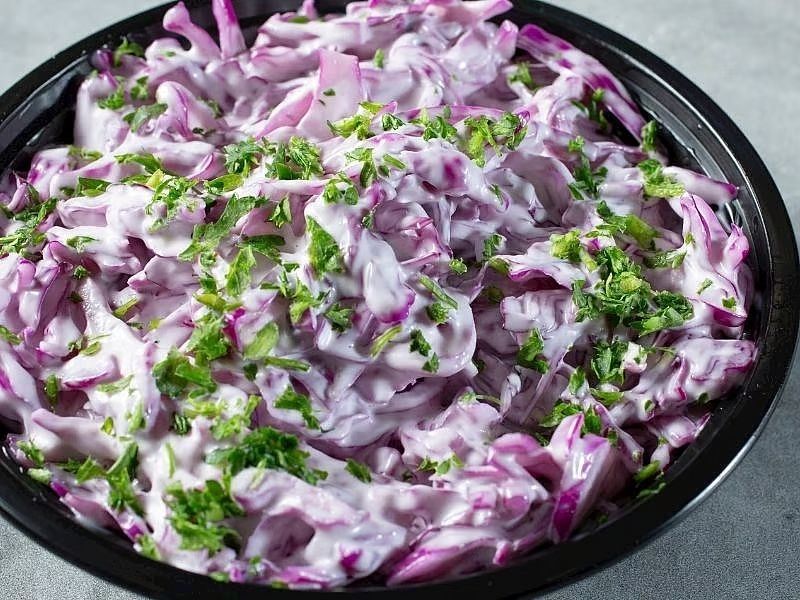 Kırmızı Lahana Mezesi Tarifi