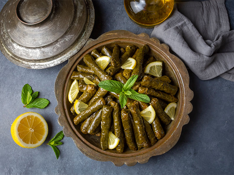 zeytinyağlı yaprak sarma