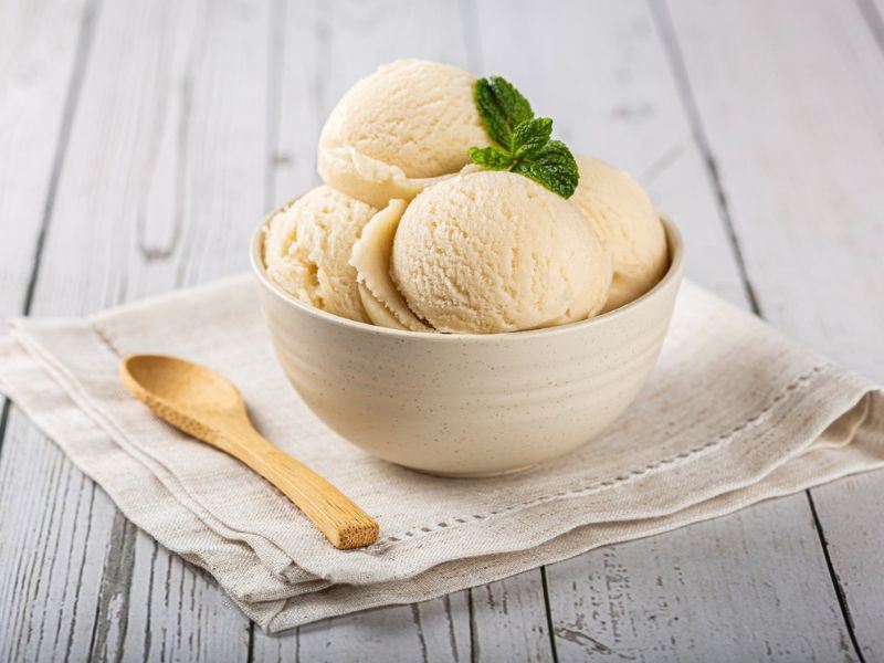 Clotted Cream Ice Cream - İngiltere