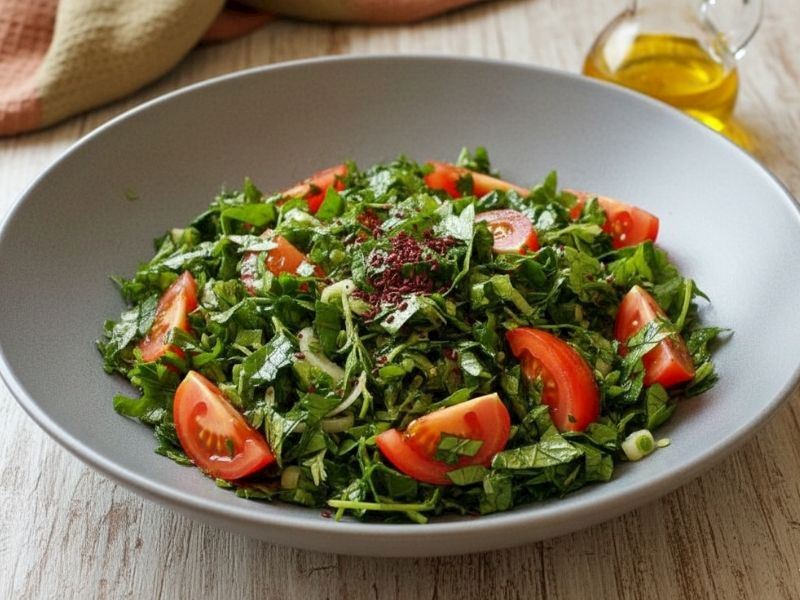 Zahter Salatası Tarifi