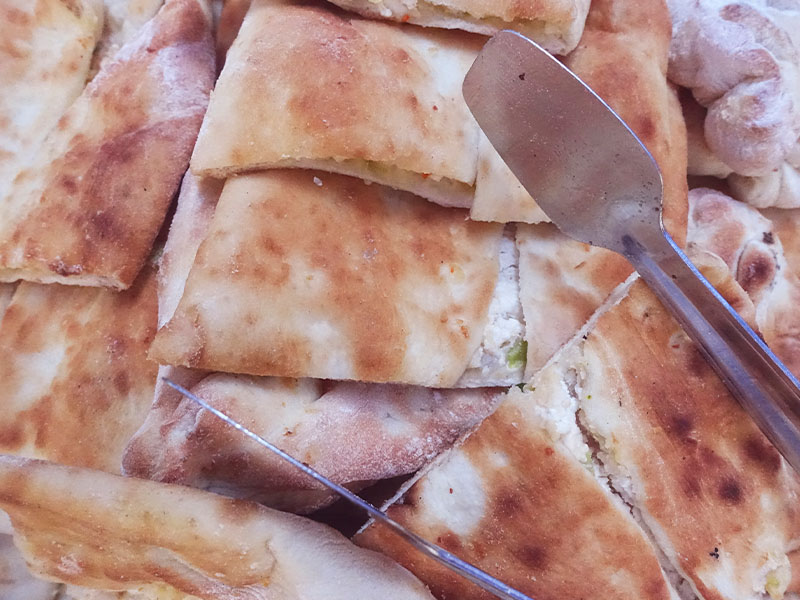 Harcın Pideye Hazırlanması