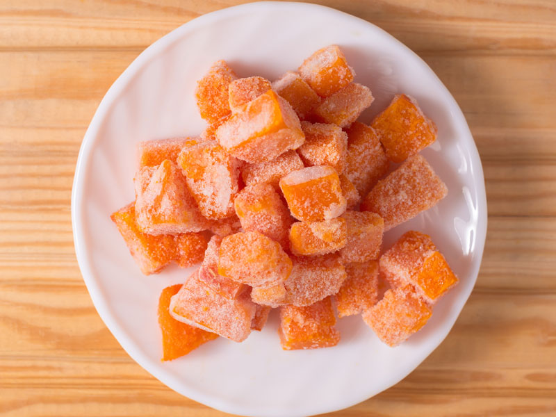 Dondurmadan önce haşlayın