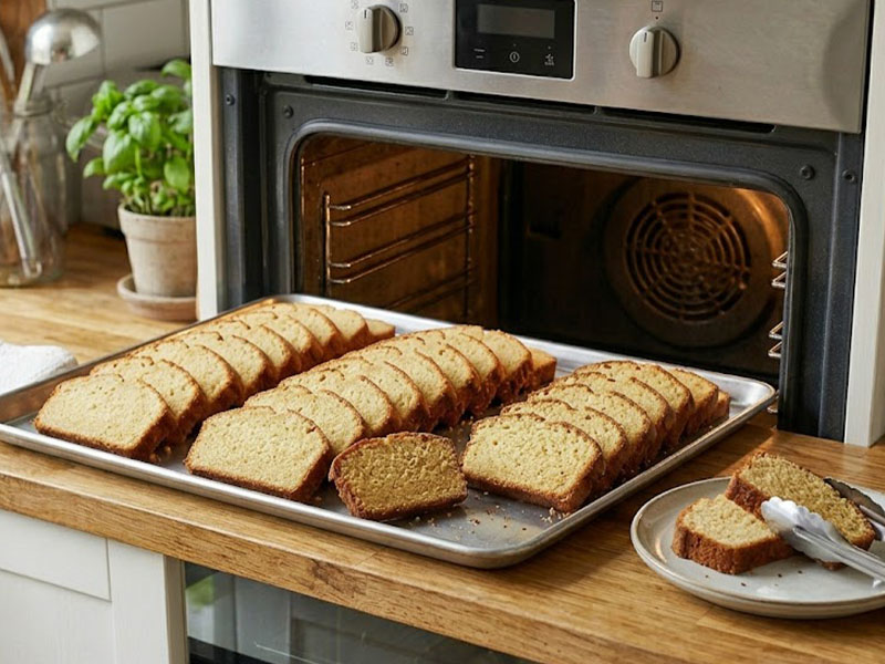 Dilimleyerek Pişirmeyi Tamamlama