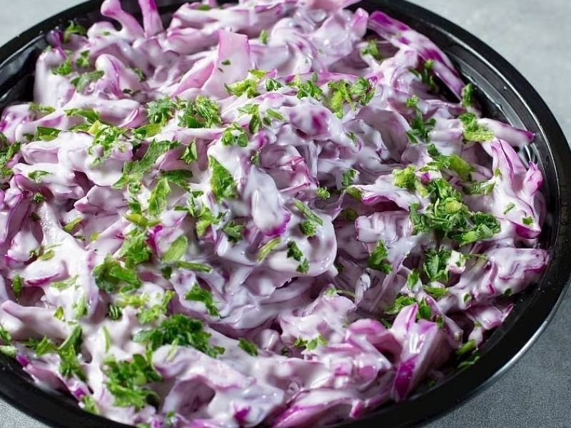 Kırmızı Lahana Mezesi Tarifi