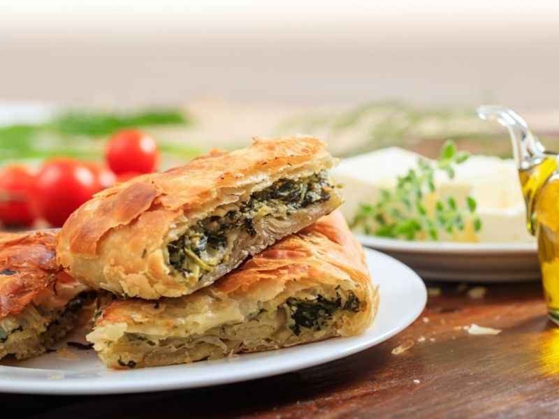 ıspanaklı börek