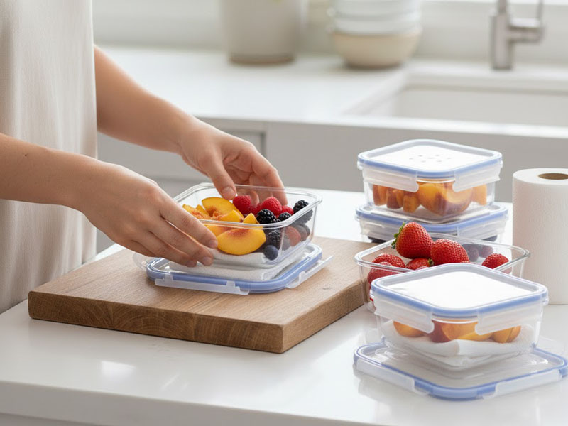 Doğru Saklama Kapları Kullanın